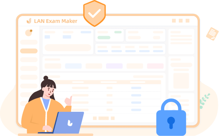 Stable, Safe and Efficient LAN Exam System